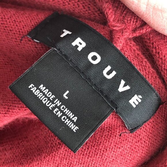 Trouve Angora Blend Cowl Neck Sweater - Picture 3 of 9